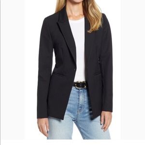 Halogen black blazer Nordstrom